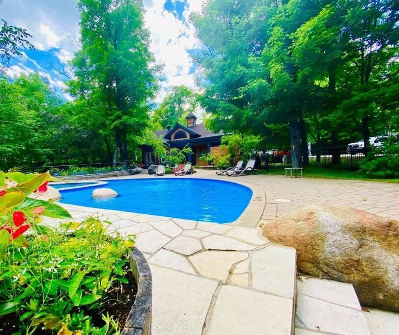 Les Manoirs Wpool & Hot Tub Near Village 110-7 蒙特朗布朗 外观 照片